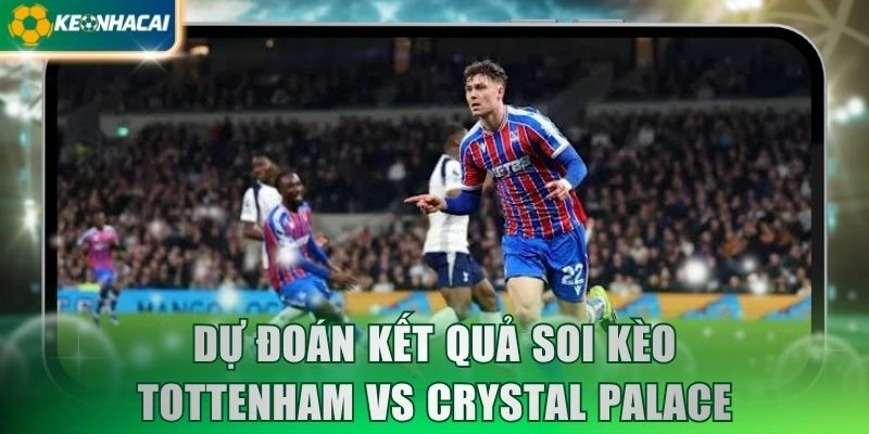 Dự đoán kết quả soi kèo Tottenham vs Crystal Palace