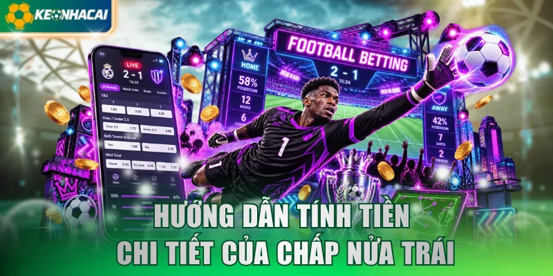 Hướng dẫn tính tiền chi tiết của chấp nửa trái